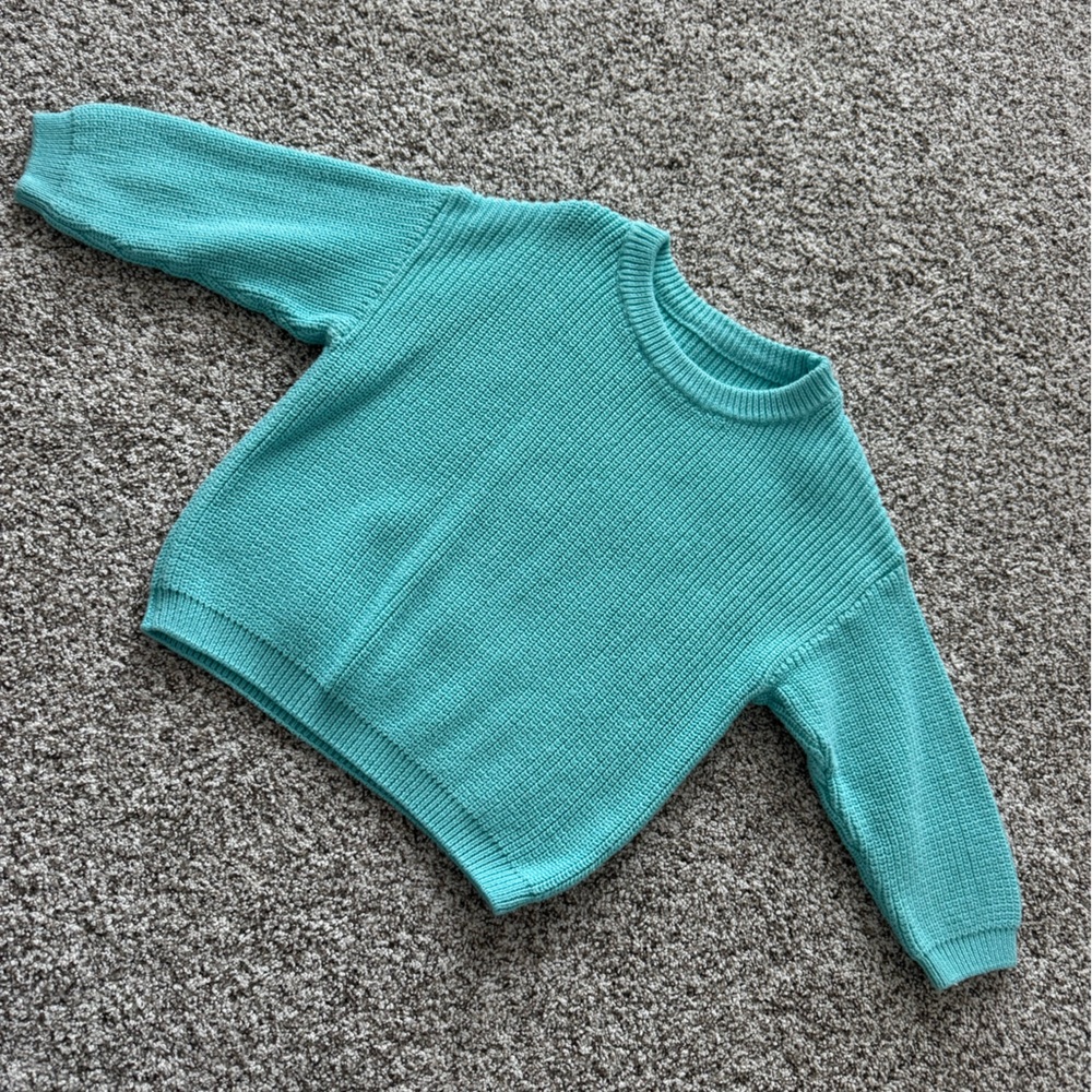 Kids Teal Sweater